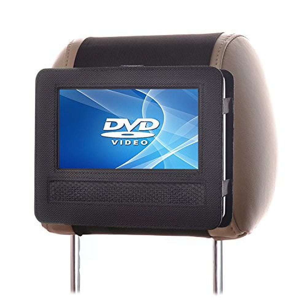 TFY MountDVD7 Car Headrest Mount for Swivel and Flip Style 7Inch