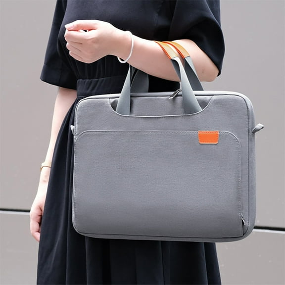 TFYZYY 15.6-Inch Laptop Bag Portable Crossbody Waterproof Shockproof Multi-Storage Design Travel Organizer Case for Laptops and Accessories