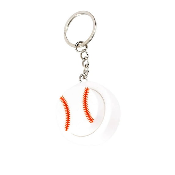 TFYZYY 3D Printed Stress Relief Ball Keychain - Funny Trendy Sports Shapes, Durable Plastic, Perfect Gift for Game Lovers and Daily Use