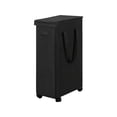 thumbnail image 1 of TFYZYY 65L Slim Rolling Laundry Hamper with Lid Foldable Fabric Dirty Clothes Basket with Wheels and Handles for Bathroom, Bedroom, and Laundry Storage, Water-Resistant and Collapsible Design, 1 of 5