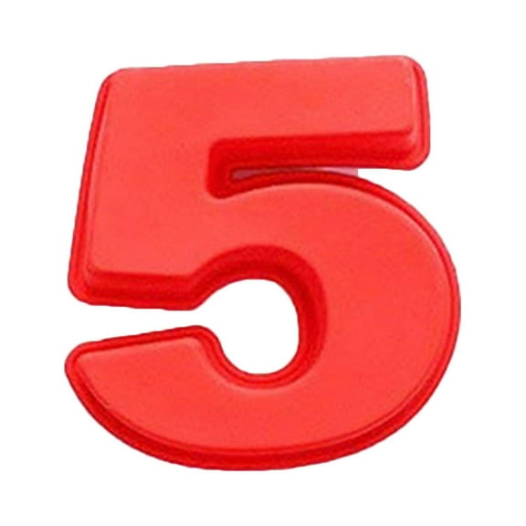 TFYZYY Birthday Number Cake Mould Set - Silicone DIY Number Baking Pan for Cakes, Cookies, and Chocolates - Durable, Non-Stick Mould for Parties and Celebrations