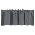 thumbnail image 1 of TFYZYY Blackout Valance Curtain for Kitchen and Living Room | Light Blocking Short Drapes | Soft 100% Polyester Window Treatment | Machine Washable and Easy to Clean, 1 of 8