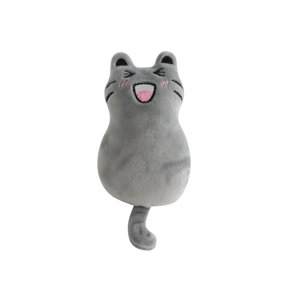 TFYZYY Cute Cats Squeaky Pet Toy Soft Crystal Fabric for Cats and Small Dogs Interactive Plush Toy with Built-in Squeaker Portable and Resilient Design Ideal for Play and Cuddling