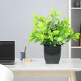 thumbnail image 1 of TFYZYY Decorative Fake Plants Simulation Green Potted Plants for Indoor Home Decor, Living Room Arrangements, Plastic Bouquet for TV Cabinet, 1 of 6