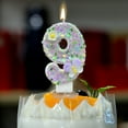 thumbnail image 1 of TFYZYY Digital Birthday Candle Multicolor Number Wax Decorative Cake Candle for Parties Weddings Anniversaries Celebration, 1 of 6