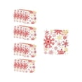 thumbnail image 1 of TFYZYY Disposable Christmas Party Tableware Set Festive Red Snowflake Design Paper Plates, Cups & Napkins for Holiday Celebrations Hassle-Free Dining and Cleanup Solutions, 1 of 6