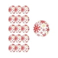 thumbnail image 1 of TFYZYY Disposable Christmas Party Tableware Set Festive Red Snowflake Design Paper Plates, Cups & Napkins for Holiday Celebrations Hassle-Free Dining and Cleanup Solutions, 1 of 6