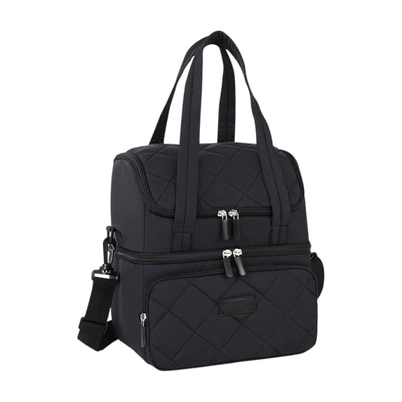 TFYZYY Double Layer Insulated Lunch Bag | Multi-Functional Portable Hand Food Container | Waterproof & Easy to Clean | Ideal for Office Workers & Outdoor Activities