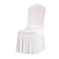 thumbnail image 1 of TFYZYY Elastic Dining Chair Cover, Half Round Stretchy Chair Protector, Soft Polyester Fabric, Universal Fit for Home and Office, Durable, Easy to Clean, Modern Design, 1 of 6