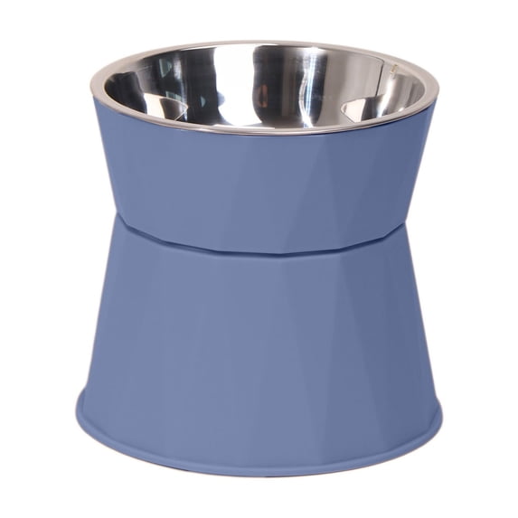 TFYZYY Elevated Cat Food Bowl, High Foot Plastic Feeding Bowl for Cats & Dogs, Whisker Relief Design, Ergonomic Neck Support, Easy Clean, Non-Slip Base for Multi-Pet Households