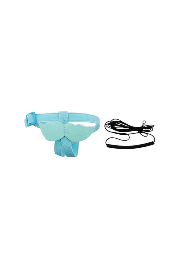 Escape Proof Flying Vest for Parrots, Adjustable Bird Walking Jacket with Soft Breathable Material, Secure Leash, and Comfort Design for Cockatiels and Other Small Birds