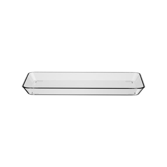 TFYZYY Family Party Storage Tray Versatile Clear Plastic Serving Tray for Fruits, Snacks, and Appetizers Stylish and Durable Kitchen Essential for Gatherings and Picnics