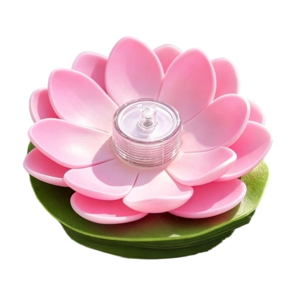 TFYZYY Floating Lotus Flower Pool Lights Waterproof LED Water Lanterns for Outdoor Garden, Pond, Swimming Pool, Wedding, Party Decorations, Reusable Battery-Operated Lanterns