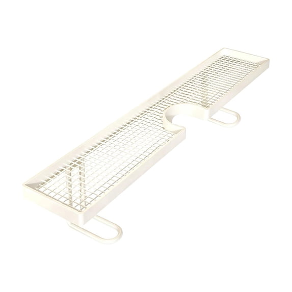 TFYZYY Freestanding Sink Faucet Storage Rack U-Cutout Bathroom Organizer Shelf for Makeup Bottles, Toothbrushes, and Toiletries No Drill Countertop Solution