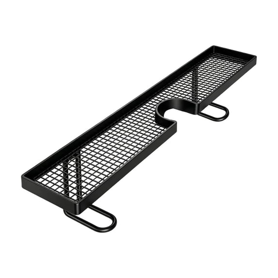 TFYZYY Freestanding Sink Faucet Storage Rack U-Cutout Bathroom Organizer Shelf for Makeup Bottles, Toothbrushes, and Toiletries No Drill Countertop Solution
