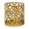 thumbnail image 1 of TFYZYY Golden Geometric Hollow Iron Candlestick Decorative Aromatherapy Candle Holder for Home Decoration, Versatile Candle Cup for Shelves and Tables, Sturdy and Stylish Centerpiece, 1 of 6