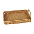 thumbnail image 1 of TFYZYY Hand Woven Storage Basket for Home and Office, Versatile Decorative Organizer with Handles for Bathroom and Kitchen, Ideal for Fruit and Snack Display, 1 of 6