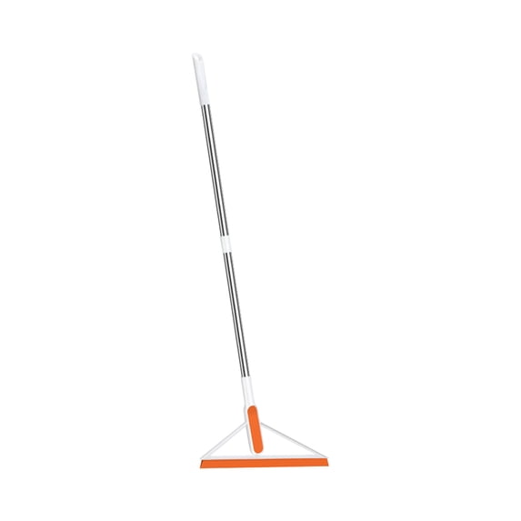 TFYZYY Heavy Duty Floor Squeegee with Long Telescopic Handle Rubber Squeegee for Bathroom, Shower, Tile, Window Cleaning Multi-functional Water & Debris Mover for Home Use