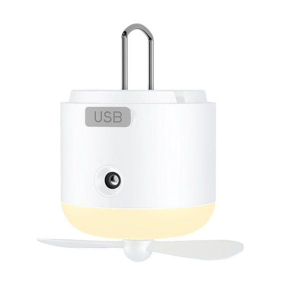 TFYZYY Multi-functional Camping Lamp with Mosquito Repellent, Atomization, Adjustable Lighting, USB Charging, and Built-in Fan for Outdoor Lighting and Refrigeration