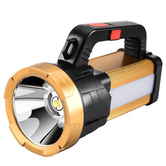 TFYZYY Portable Camping tent searchlight with 6 Bright Modes, 3500mAh Rechargeable Battery, Tripod Included, Ideal for Outdoor Activities, Emergency Lighting, Fishing, Boating, and Car Use.