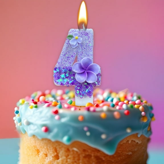 TFYZYY Roman Numeral Candles Birthday Party Candles Multicolor Wax Decorative Cake Candles for Celebrations and Special Events