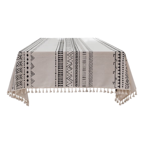 TFYZYY Spillproof Wrinkle-Resistant Tablecloth Durable Kitchen Dining Room Table Cover for Holiday Parties, Weddings, Buffets, and Outdoor Use Easy Care Fabric with Exquisite Workmanship