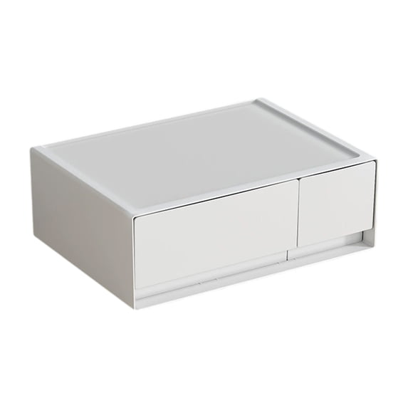 TFYZYY Stackable Drawer Organizer for Office and Home Multi-Functional Desktop Storage Solution for Cosmetics, Stationery, and Small Gadgets Durable Plastic Design for Clutter-Free Spaces