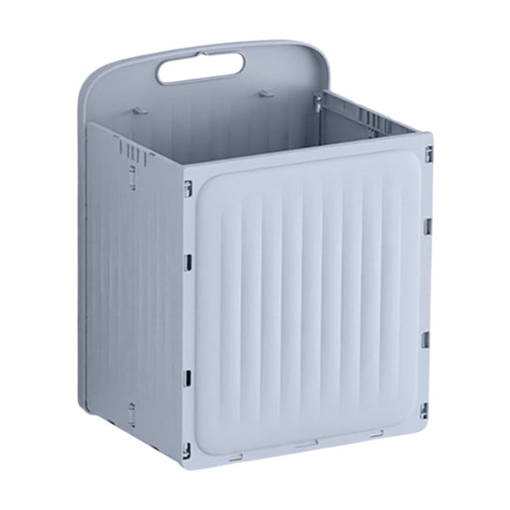TFYZYY Wall Mounted Storage Box Foldable Flat Storage Bin for Clothes, Toys, Bedding Reusable, Multi-Purpose Organizer for Wardrobe, Camping, Travel Large Capacity, Easy Access