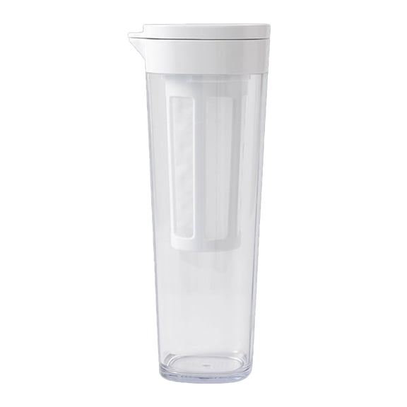 TFYZYY Water Pitcher, Fruit Infuser Pitcher with Removable Lid, High Heat Resistant for Hot/Cold Beverages, Ideal for Iced Tea, Cold Brew Coffee, and Flavor-Infused Drinks
