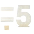 thumbnail image 1 of TFYZYY Wooden Donut Stand for Birthdays, Weddings, and Graduations, Number 5 to 9 Dessert Table Display Rack, Multi-Purpose Event Decor, Easy Assembly and Storage, 1 of 6