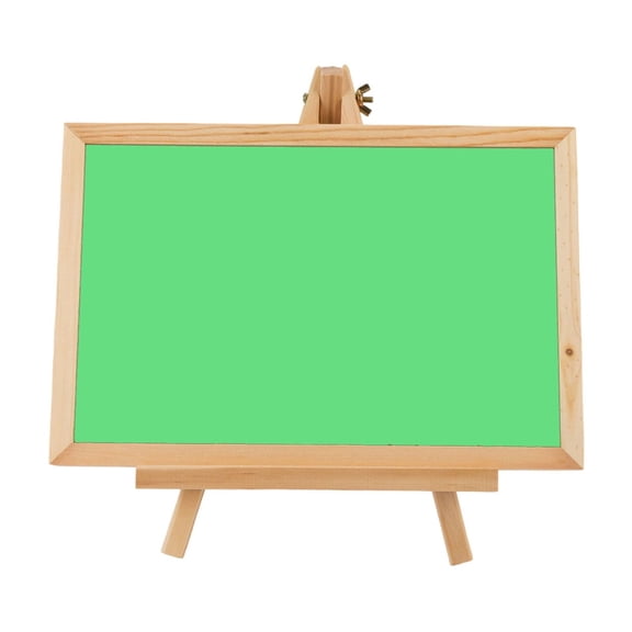 TFYZYY Wooden Small Chalkboard Sign with Stand Portable Writing Board for Home Decoration, Crafts, and Office Use Reusable Easy Clean Blackboard with Clip for Display