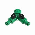thumbnail image 1 of TFixol Gardening Gift 2 Way Y Shape Hose Splitter Pipe Adapter Irrigation Connector Garden Hose Quick Connector Plastic Grip Faucet, 1 of 5