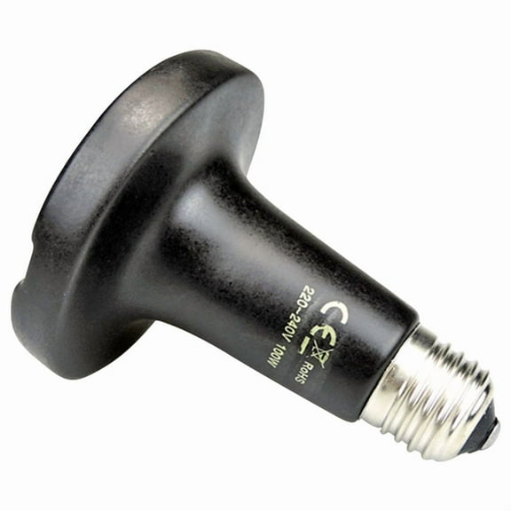 TFixol Gardening Gift 50W Reptile Heat Lamp Ceramic Infrared Heat Emitter Brooder Coop Lizard Aquarium Snake Pet Infrared Non-Light Lamp Bulb