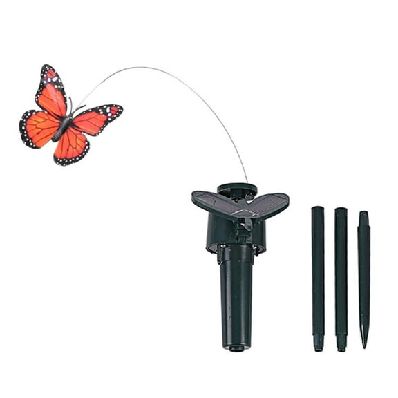 TFixol Gardening GiftSolar Fluttering Butterflies Electric Butterflies Toy Bird for Garden Yard Patio Decoration