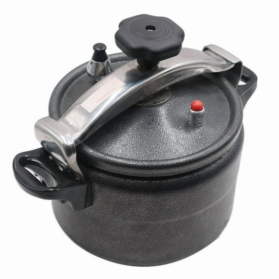 TFixol Home Decor 3L/5L Explosion-Proof Pressure Cooker Kitchen Stew Pot Outdoor Camping Cooking Pot for Home Kitchen Outdoor Camp Use
