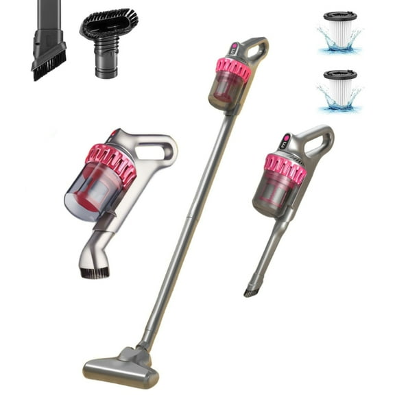 TFixol Home Decor Cordless Vacuum Cleaner, 20kPa Powerful Stick Vacuum with 3 Suction Modes, 30 Mins Runtime, Lightweight & Ultra-Quiet Vacuum Cleaners