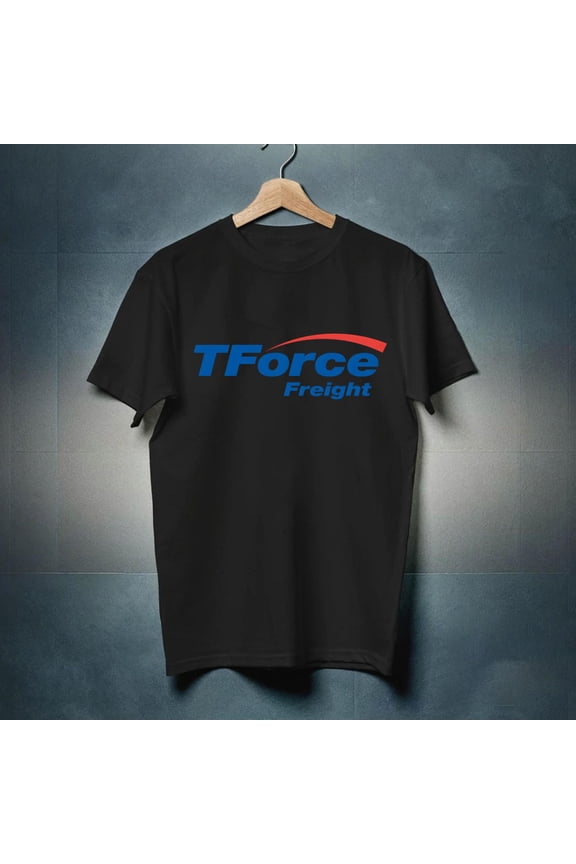 TForce Freight Company Men's Black T-Shirt Size S to 3XL