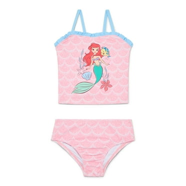 Character Toddler Girl Tankini Swimsuit Set, 2-Piece, Sizes 12M-5T
