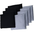 thumbnail image 1 of TG Black and Grey Championship Cornhole Bean Bags (Set of 8), 1 of 4