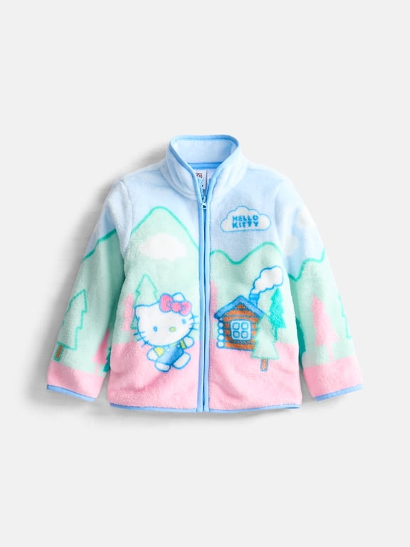 Licensed Character Toddler Fleece Full-Zip Jacket, Sizes 12M-5T
