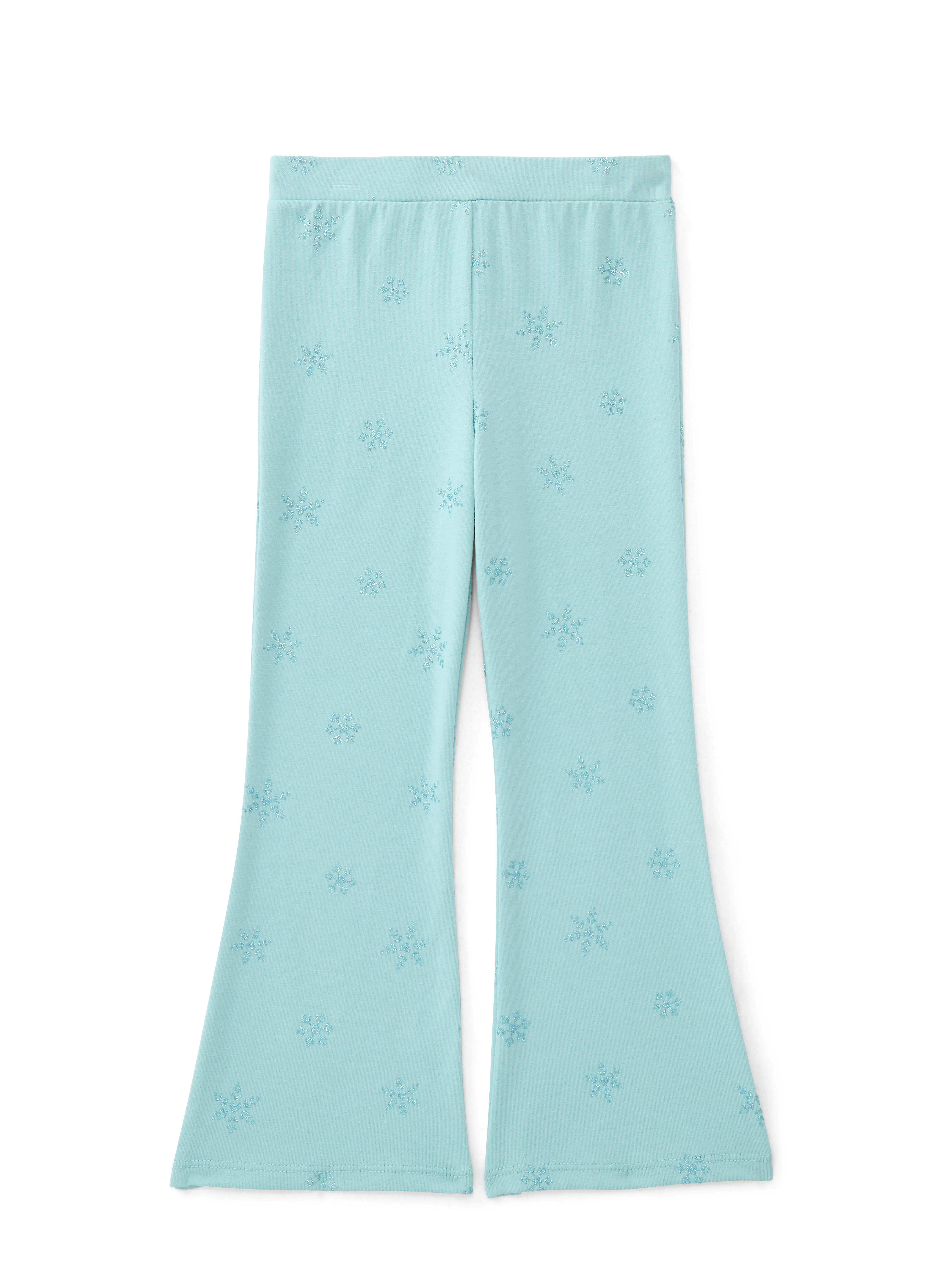 Garanimals Toddler Girls Holiday Jersey Flare Pants, Sizes 18M-5T