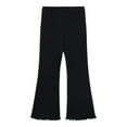 thumbnail image 1 of Garanimals Toddler Girls Holiday Ribbed Flare Pants, Sizes 18M-5T, 1 of 3
