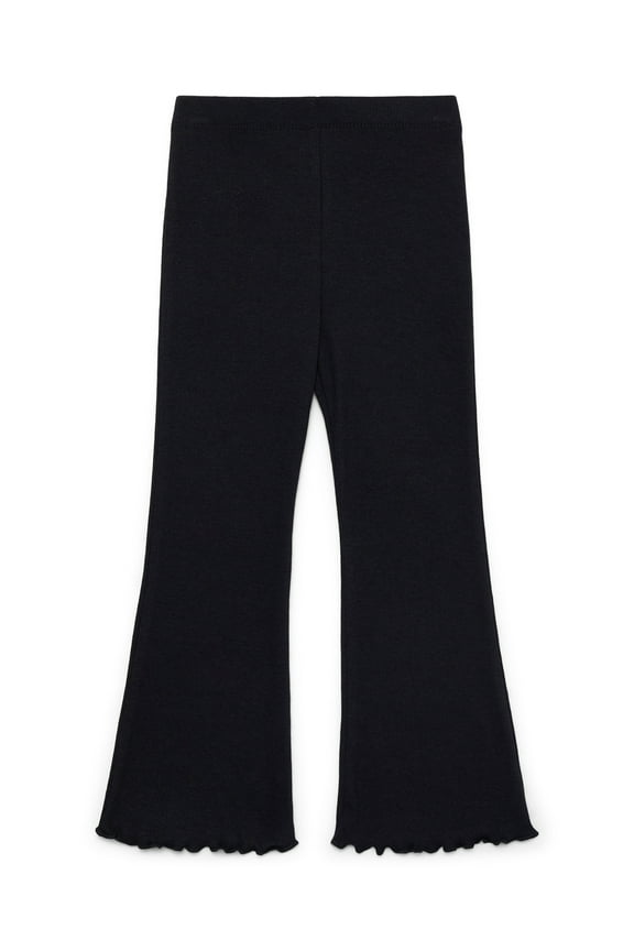 Toddler Girls Holiday Ribbed Flare Pants, Sizes 18M-5T