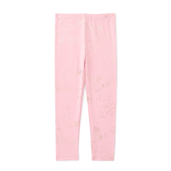 Garanimals Newborn, Baby & Toddler Girl Cotton Pull-on Leggings, Sizes 0M–6T, Single & 3-pack