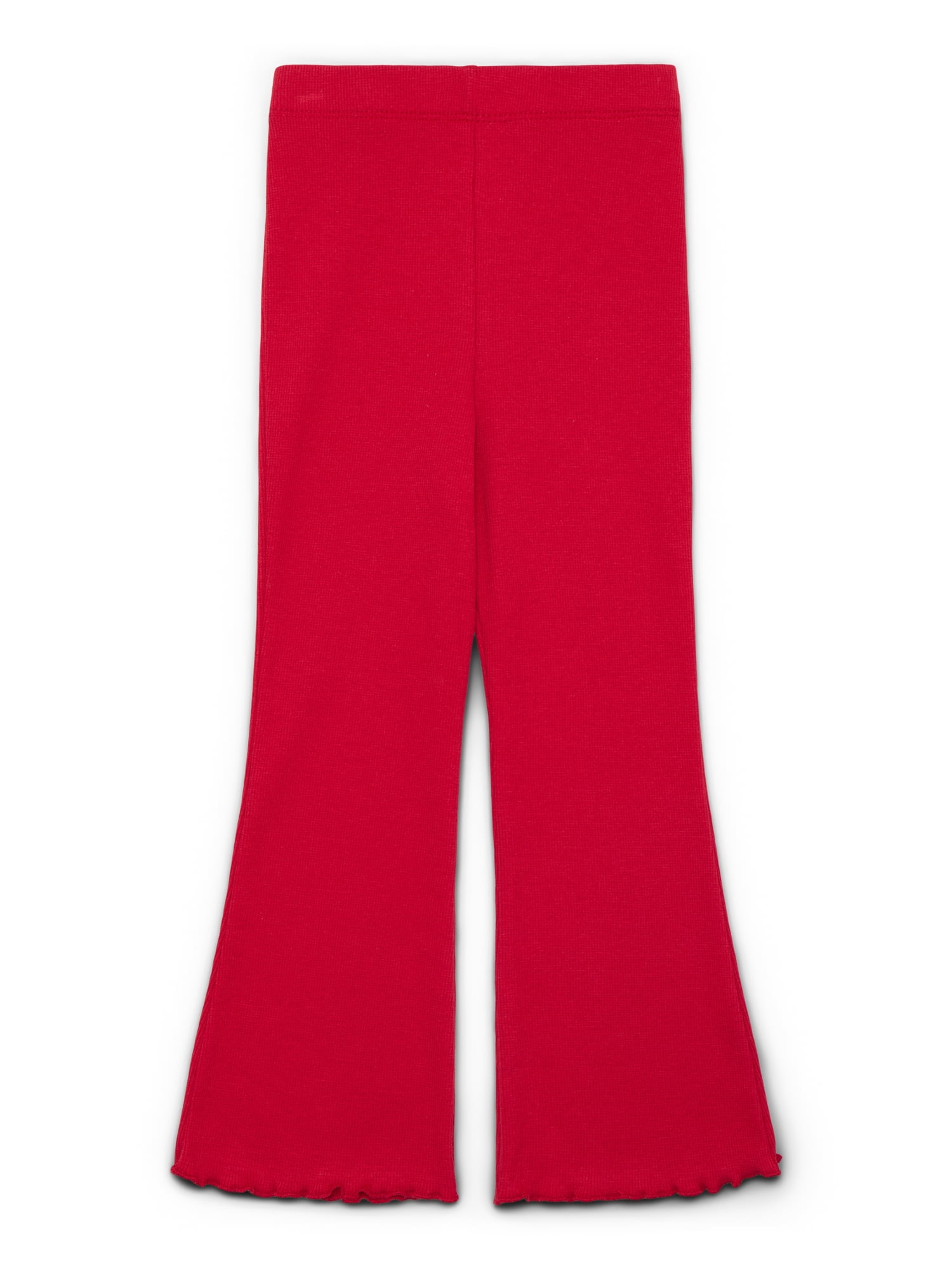 Garanimals Toddler Girls Holiday Ribbed Flare Pants, Sizes 18M-5T