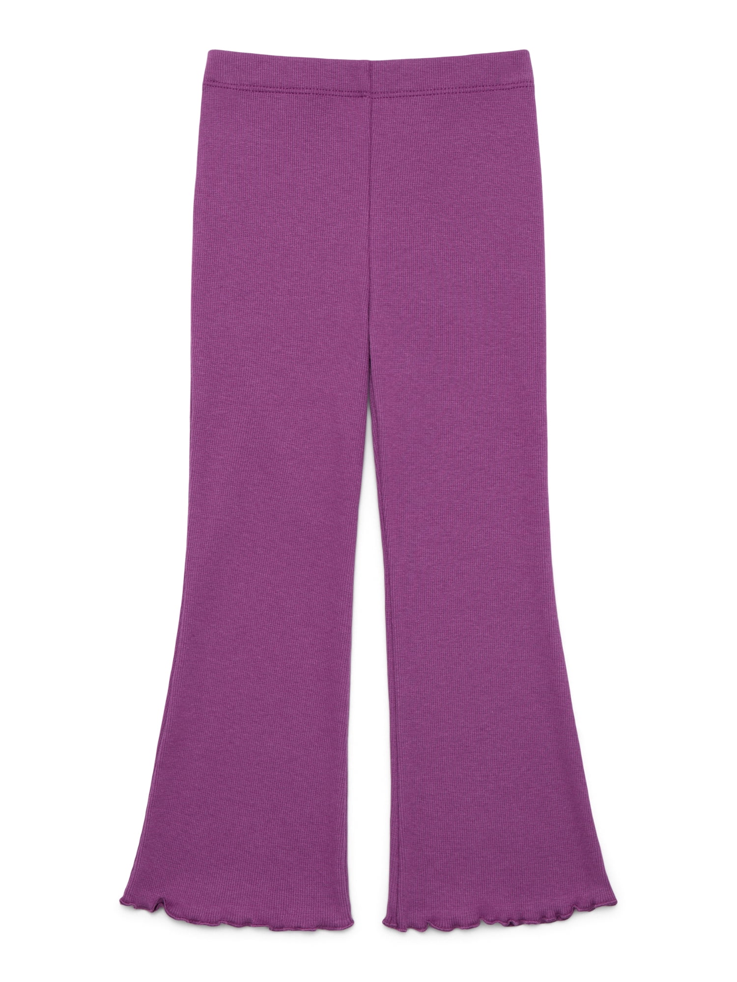 Garanimals Toddler Girls Holiday Ribbed Flare Pants, Sizes 18M-5T