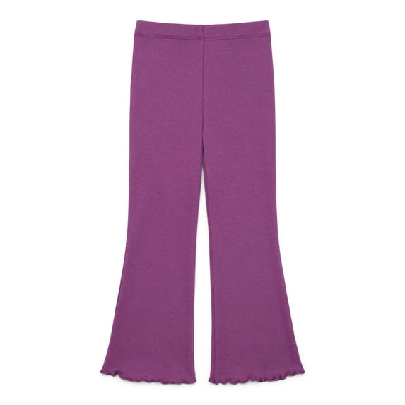 Garanimals Toddler Girls Holiday Ribbed Flare Pants, Sizes 18M-5T