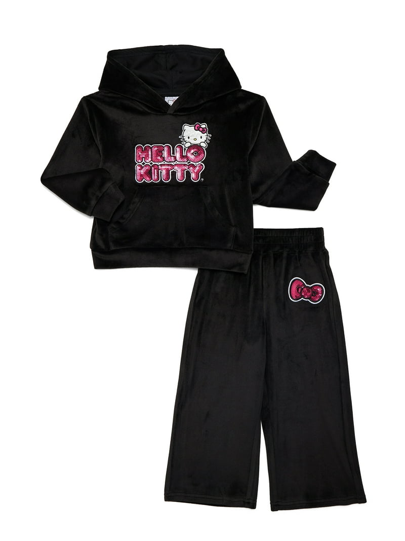 【SLY】 HELLO KITTY x SLY VELOURHOODIE ♡ SLY（スライ）の「HELLO KITTY x SLY VELOURHOODIE ハローキティ