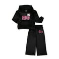 thumbnail image 1 of Hello Kitty Toddler Girls Sequin Graphic Velour Hoodie and Pants Set, Sizes 2T-5T, 1 of 3