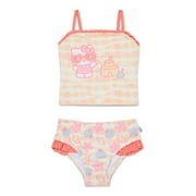 Character Toddler Girl Tankini Swimsuit Set, 2-Piece, Sizes 12M-5T
